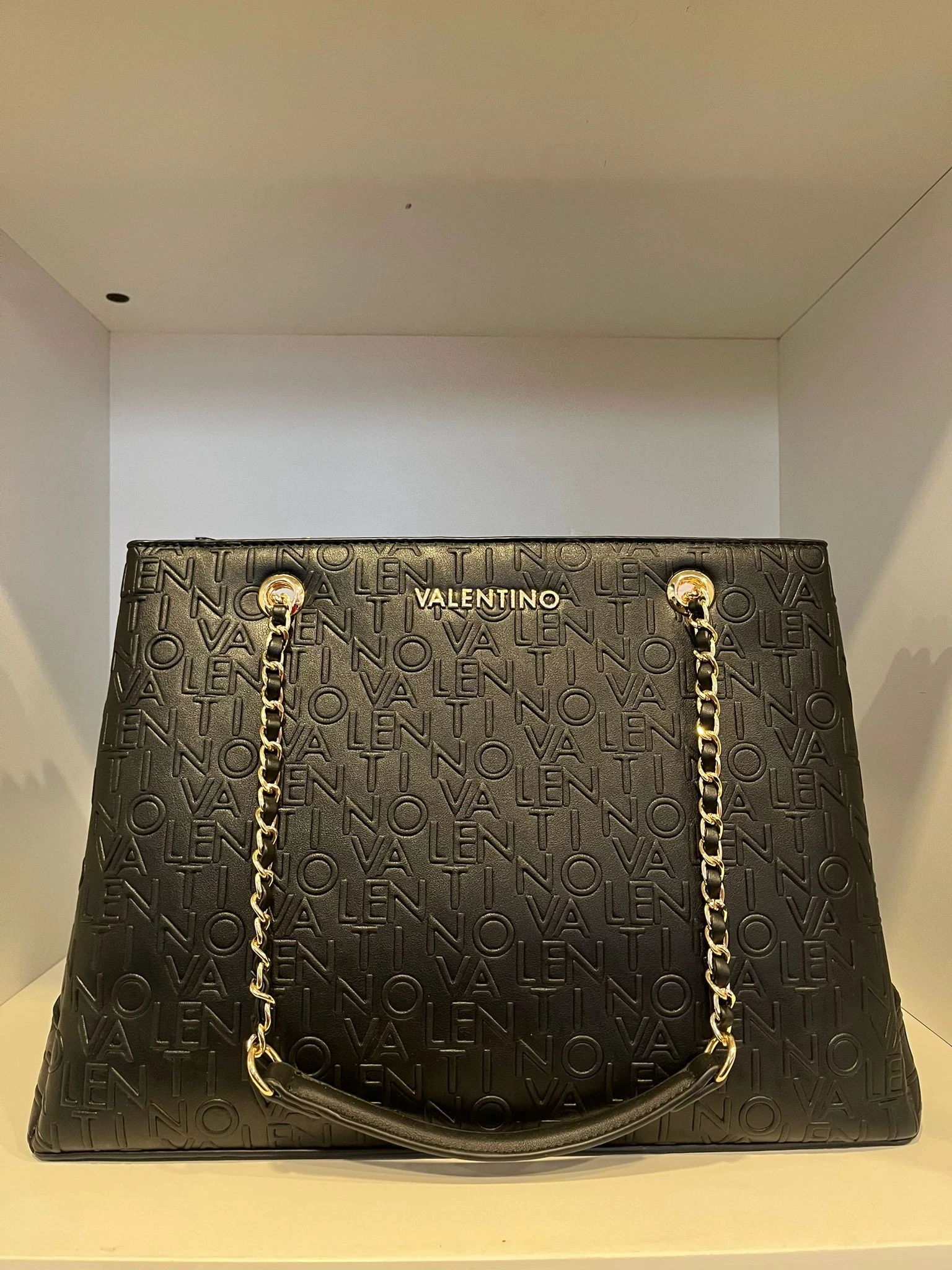 BORSA VALENTINO GRANDE ART. VBS6V002 RELAX BEIGE E NERO