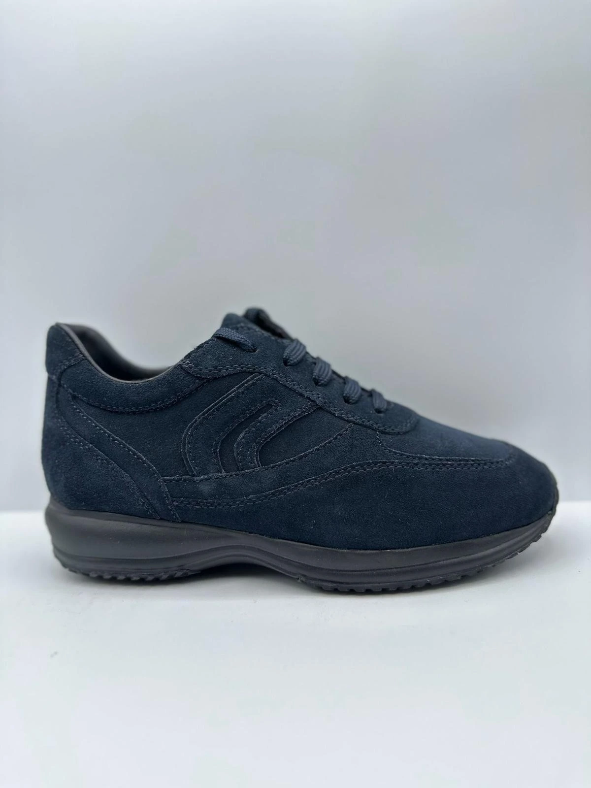 GEOX SCARPA UOMO IN CAMOSCIO BLU E MARRONE art. U0162P 00020