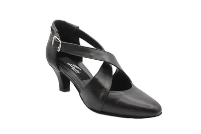 SCARPA DONNA DA BALLO PEDULLA' ART. 75 MOD. CUCCARINI NERO TACCO 5 CM
