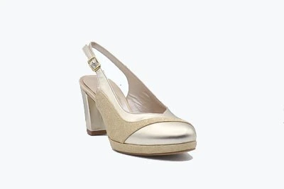 SCARPA DONNA PEDULLA' CERIMONIA 7013 SATIN PLATINO GALASSIA PLATINO TACCO 60 PLATEAU 1 CM
