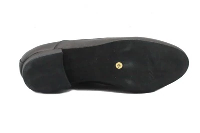 SCARPA DA BALLO UOMO PEDULLA' ART. OXFORD PELLE NERA TACCO 2 CM
